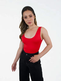 Body para Mujer Escote Redondo Tirantes Anchos - Oslo