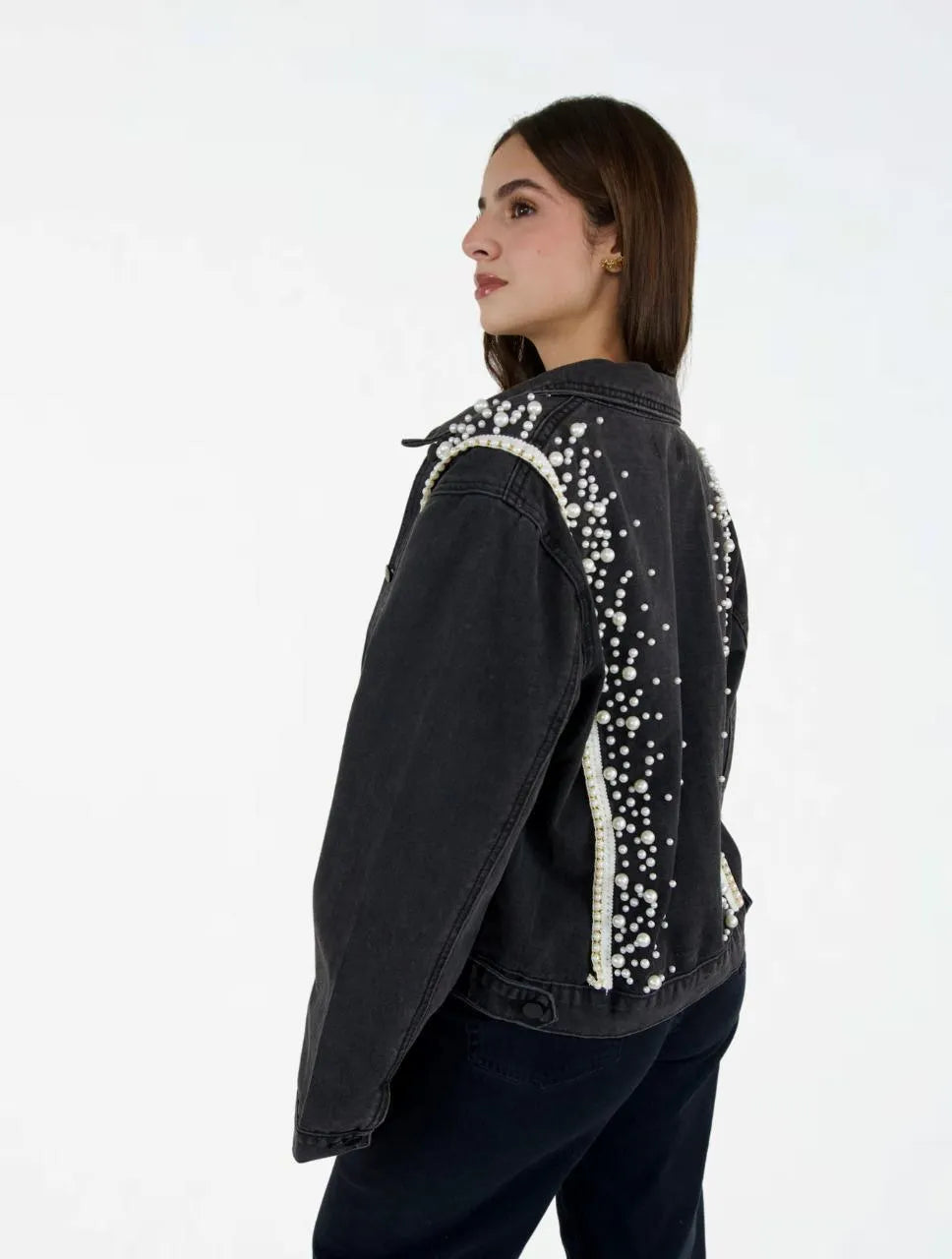 Chaqueta para Mujer Denim Perlas - The Explorer