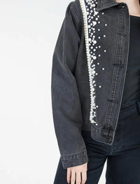 Chaqueta para Mujer Denim Perlas - The Explorer