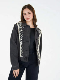 Chaqueta para Mujer Denim Perlas - The Explorer