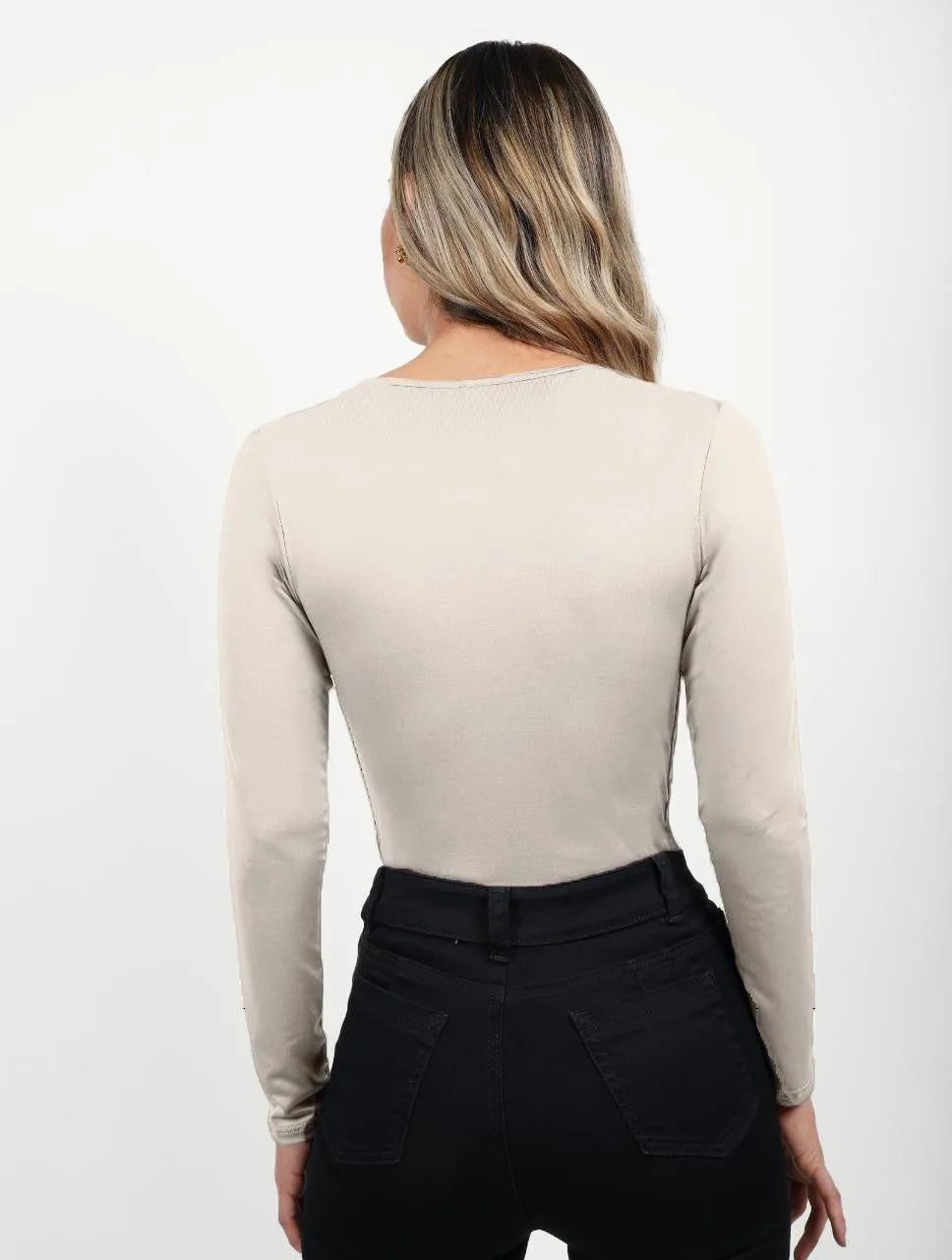 Body para Mujer Escote Cuadrado Manga Larga - Moscú