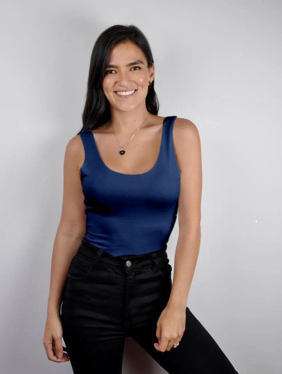 Body para Mujer Escote Redondo Tirantes Anchos - Oslo