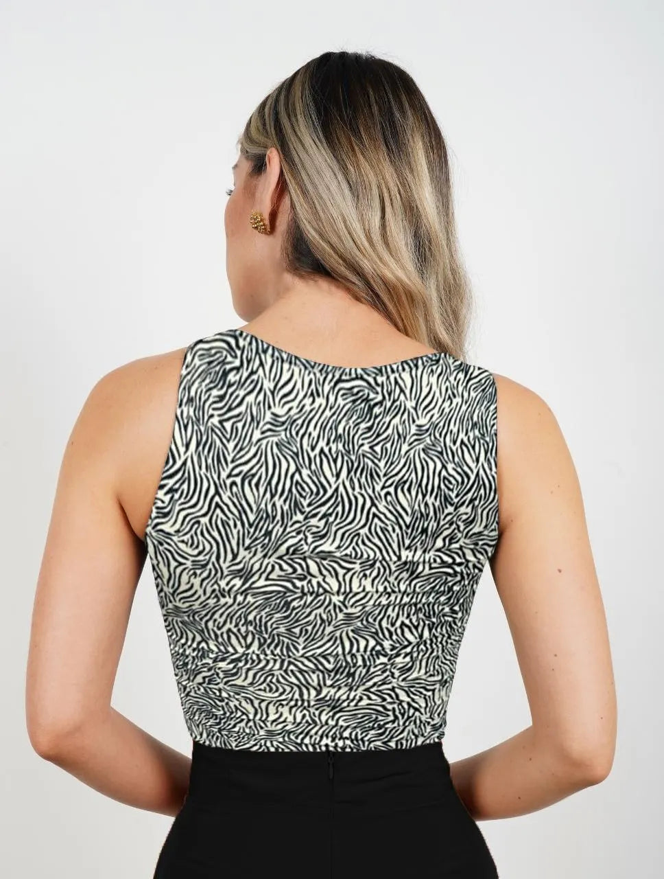 Body para Mujer Cuello Redondo Manga Sisa - Simona