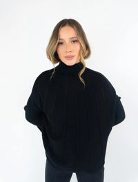 Capa Tejida para Mujer Cuello Alto - Olivia