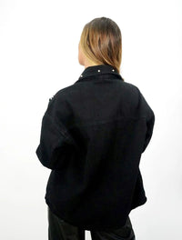 Chaqueta para Mujer Negro Denim - Bianca Negro
