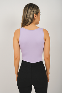 Body para Mujer Cuello Redondo Manga Sisa - Simona