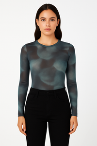 Blusa Manga Larga Mesh  - The Orbit