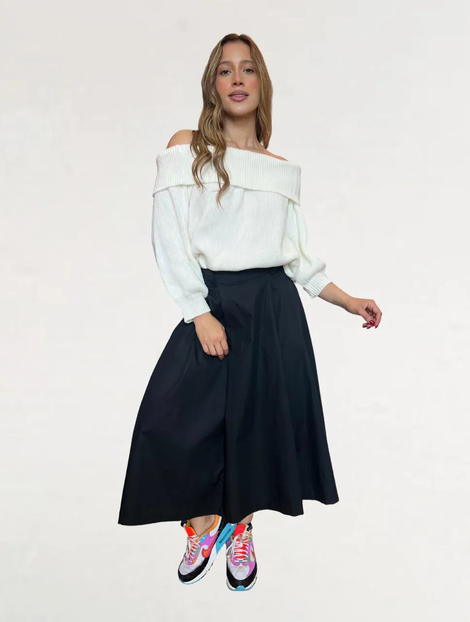 Suéter Para Mujer Cuello Bandeja - The Royal