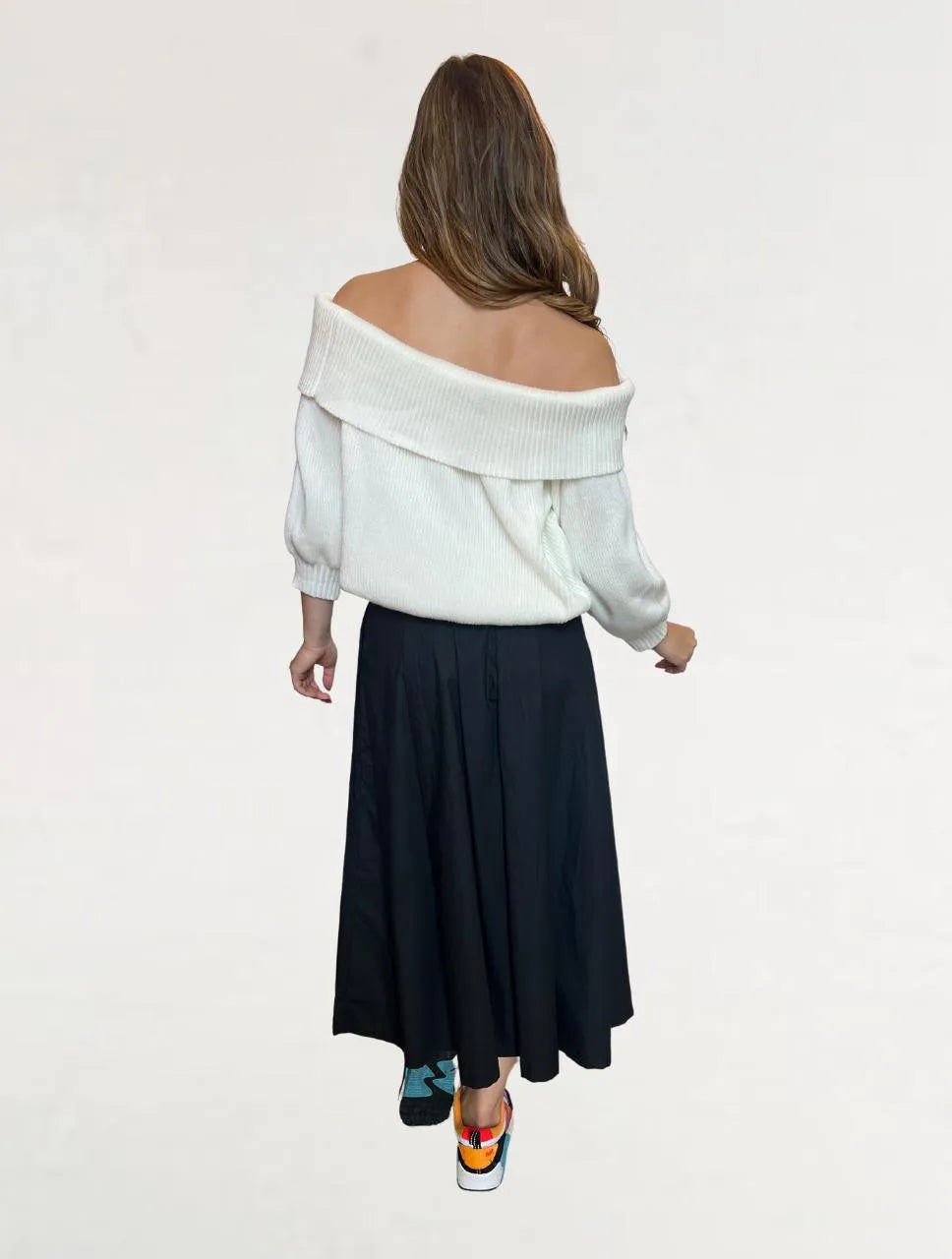 Suéter Para Mujer Cuello Bandeja - The Royal