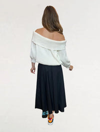 Suéter Para Mujer Cuello Bandeja - The Royal