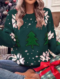 Saco Cuello Redondo Unisex - Saco Navidad Verde