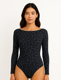 Body Para Mujer Mesh - The Leopard