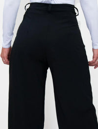 Pantalón Tiro Medio-Alto - Monaco Negro