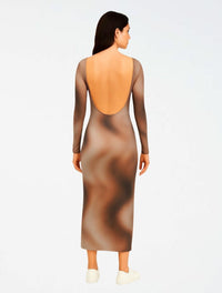 Vestido Largo mesh - The Echo