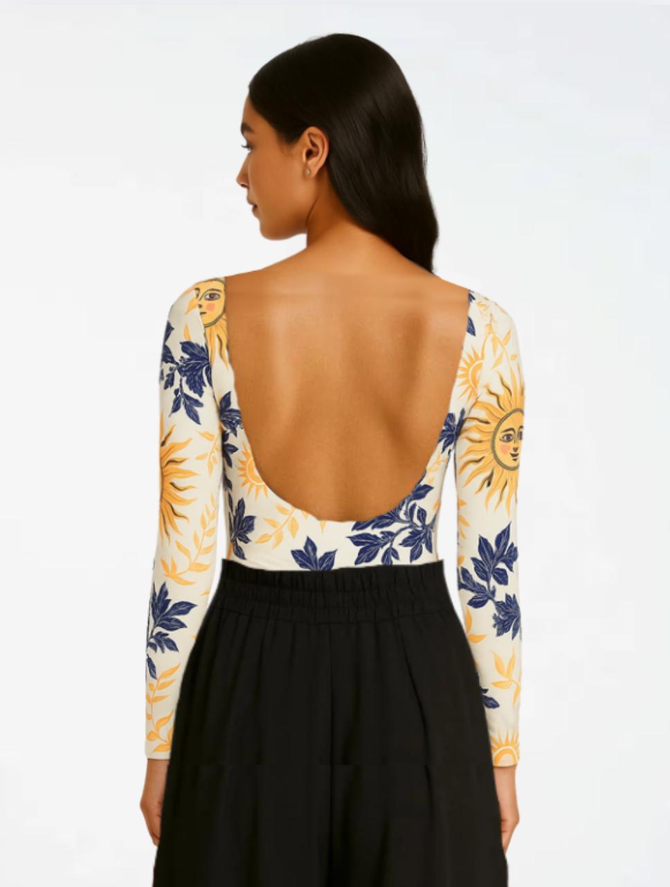 Body para Mujer Estampado Floral- The Bloom