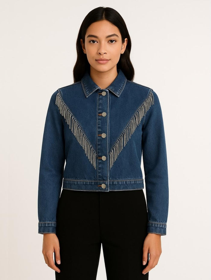 Chaqueta Denim Para Mujer - The Path