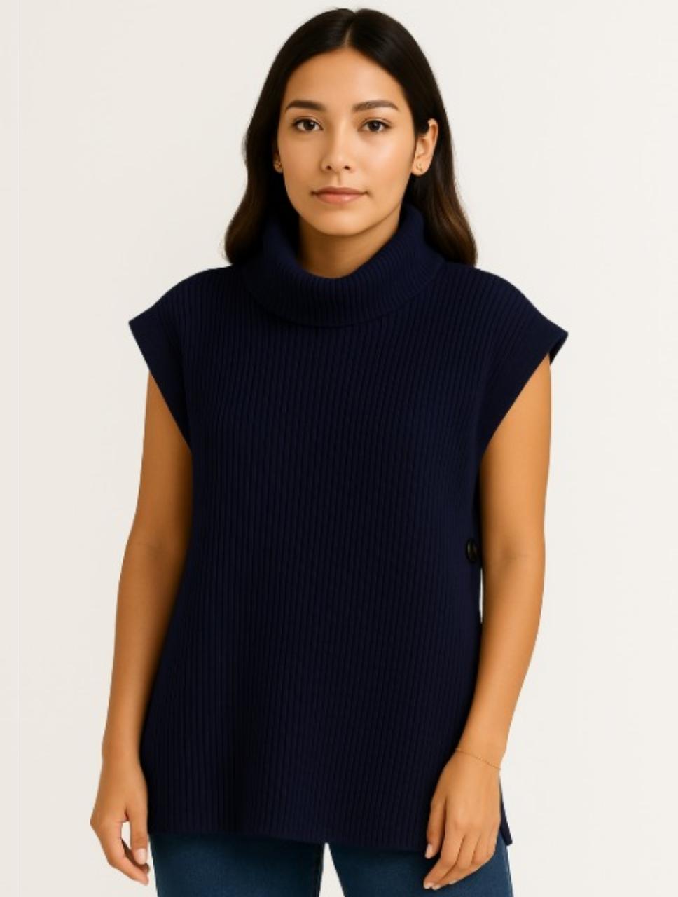 Chaleco para Mujer Cuello Tortuga - The Maro