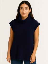 Chaleco para Mujer Cuello Tortuga - The Maro