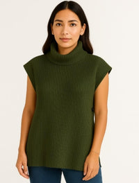 Chaleco para Mujer Cuello Tortuga - The Maro