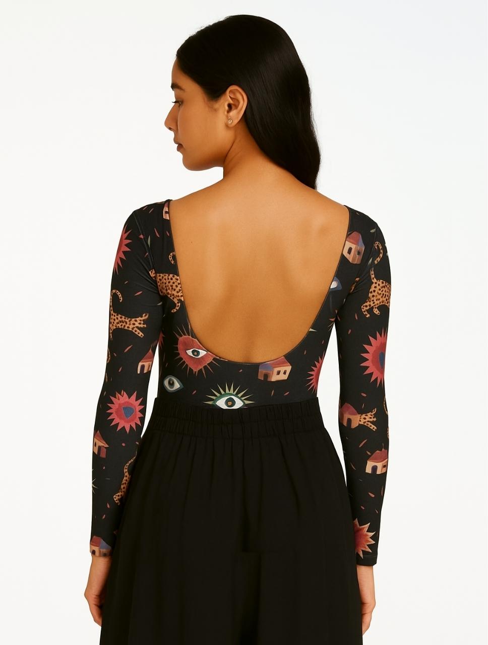 Body para Mujer Estampado - The Jaguar