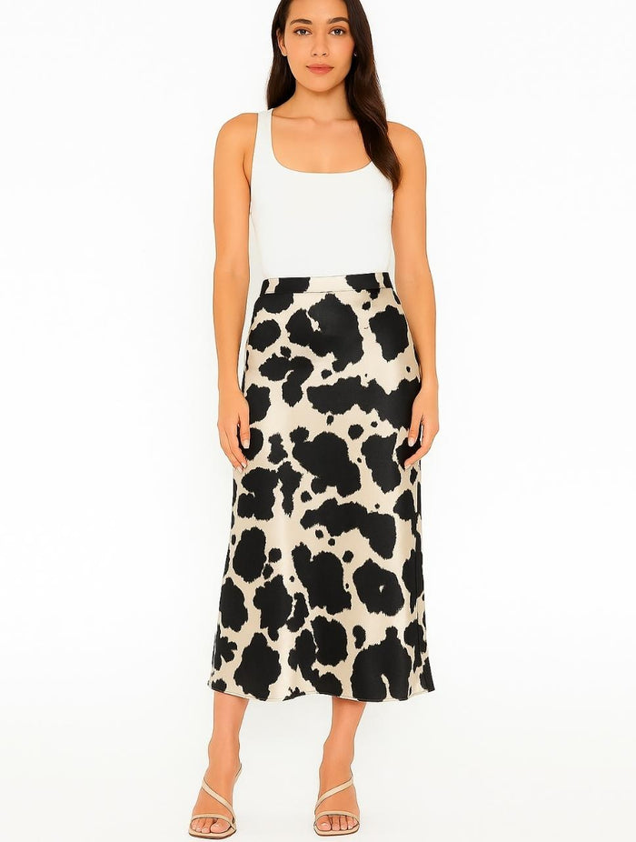 Falda Para Mujer Satín - The Havana