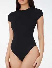 Body Mujer Espalda Descubierta Manga Corta - The Message - Molgoa