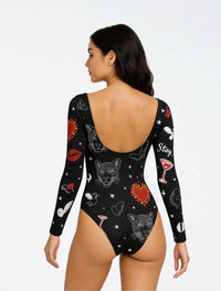 Body para Mujer Estampado con Corazones - The Mellow
