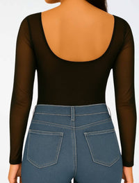 Body Mesh Negro -The Mood