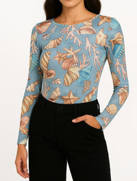 Body para Mujer Estampado Marino - The Caribbean