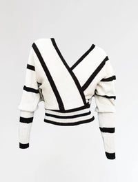 Suéter para Mujer Escote Cruzado - The Luminary