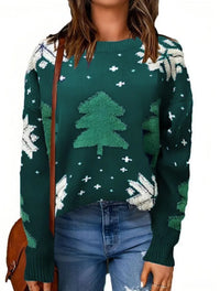 Saco Cuello Redondo Unisex - Saco Navidad Verde