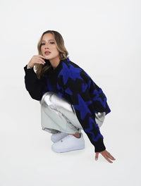 Suéter Para Mujer Cuello Redondo Estrellas - The Little Star