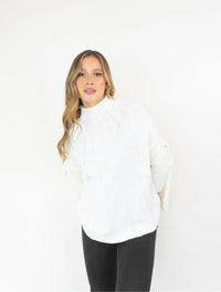 Capa Tejida para Mujer Cuello Alto - Olivia