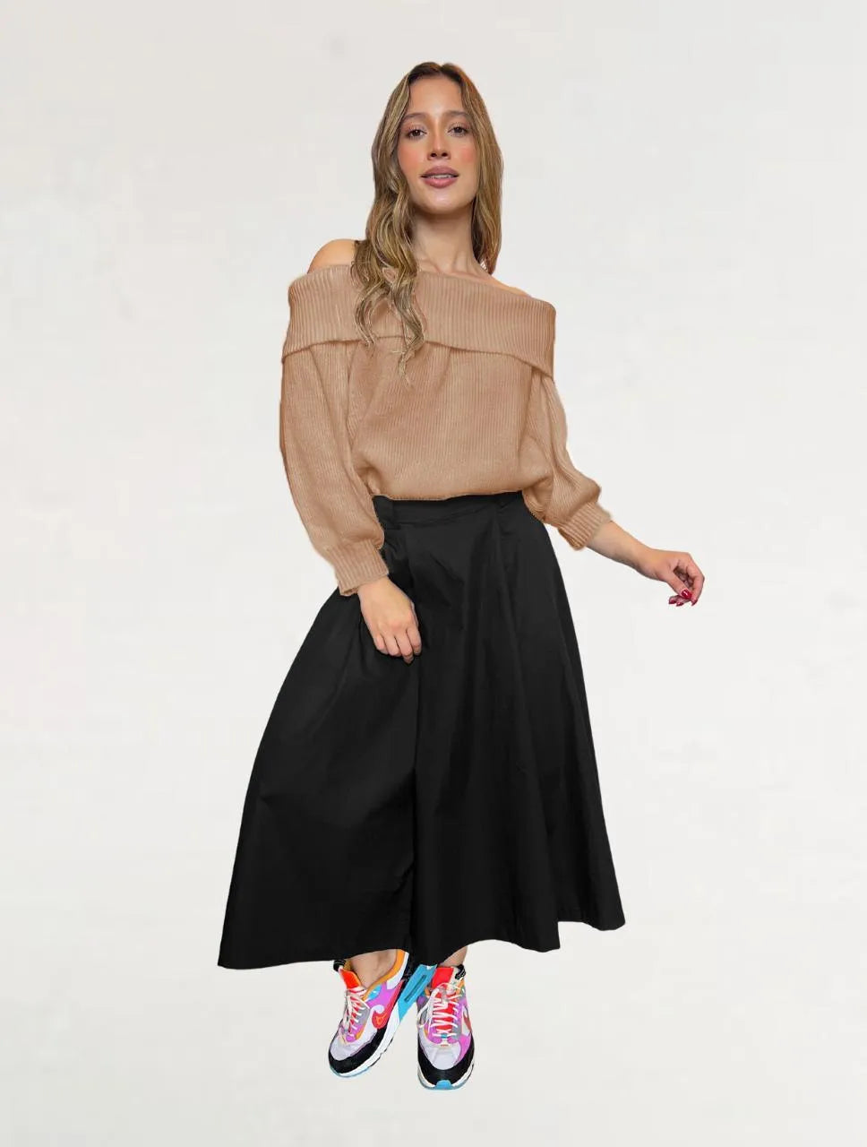 Suéter Para Mujer Cuello Bandeja - The Royal