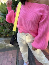 Suéter para Mujer Cuello Bandeja - Caeli