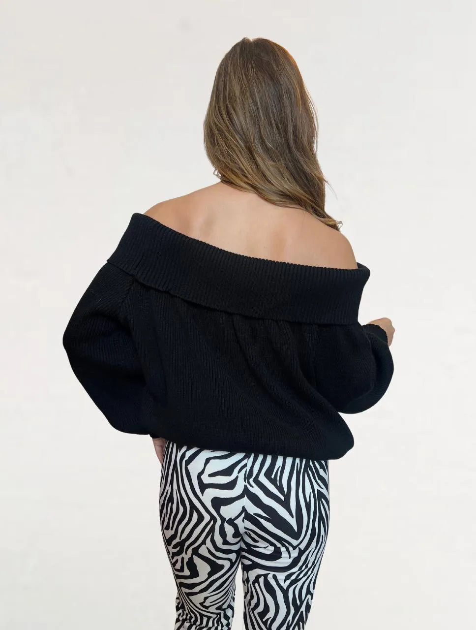 Suéter Para Mujer Cuello Bandeja - The Royal