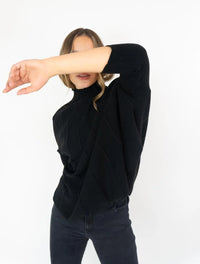 Capa Tejida para Mujer Cuello Alto - Olivia