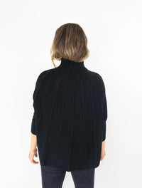 Capa Tejida para Mujer Cuello Alto - Olivia