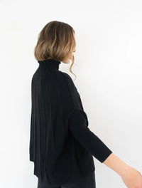 Capa Tejida para Mujer Cuello Alto - Olivia