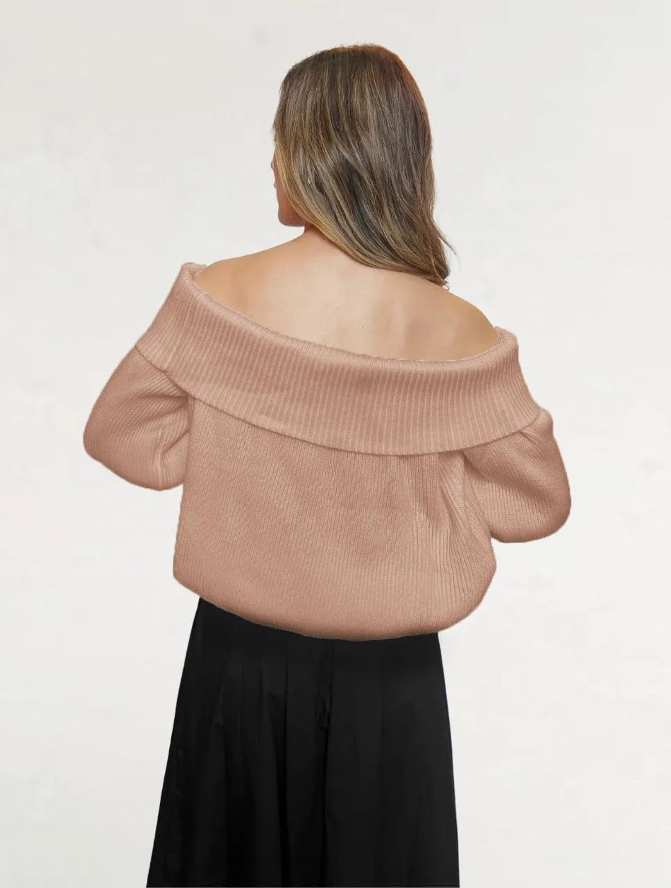 Suéter Para Mujer Cuello Bandeja - The Royal