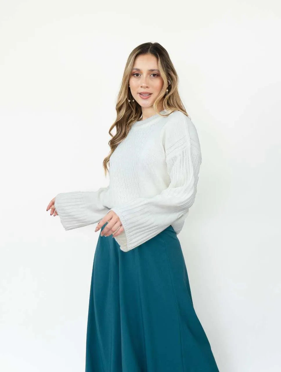 Suéter Cuello Redondo - Lola Marfil