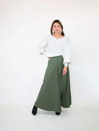 Suéter Manga Larga para Mujer Marfil Tejido - Galápagos Marfil