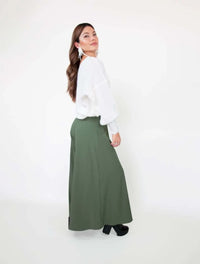 Suéter Manga Larga para Mujer Marfil Tejido - Galápagos Marfil