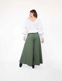 Suéter Manga Larga para Mujer Marfil Tejido - Galápagos Marfil