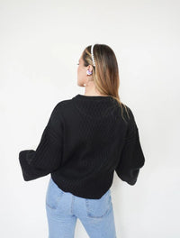 Suéter Cuello Redondo - Lola Negro