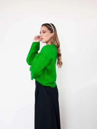 Suéter Cuello Redondo - Lola Verde Cali