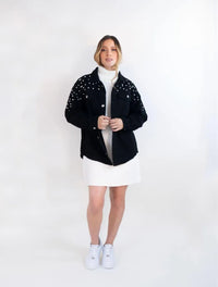 Vestido Tejido Cuello Alto Para Mujer - Siena Marfil