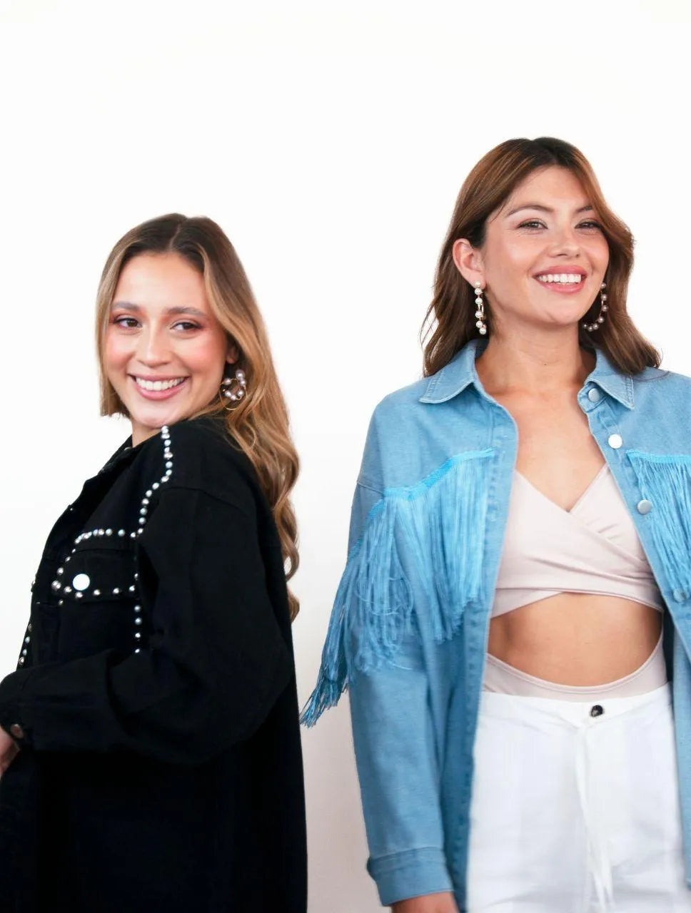 Chaqueta para Mujer Negro Denim - Bianca Negro