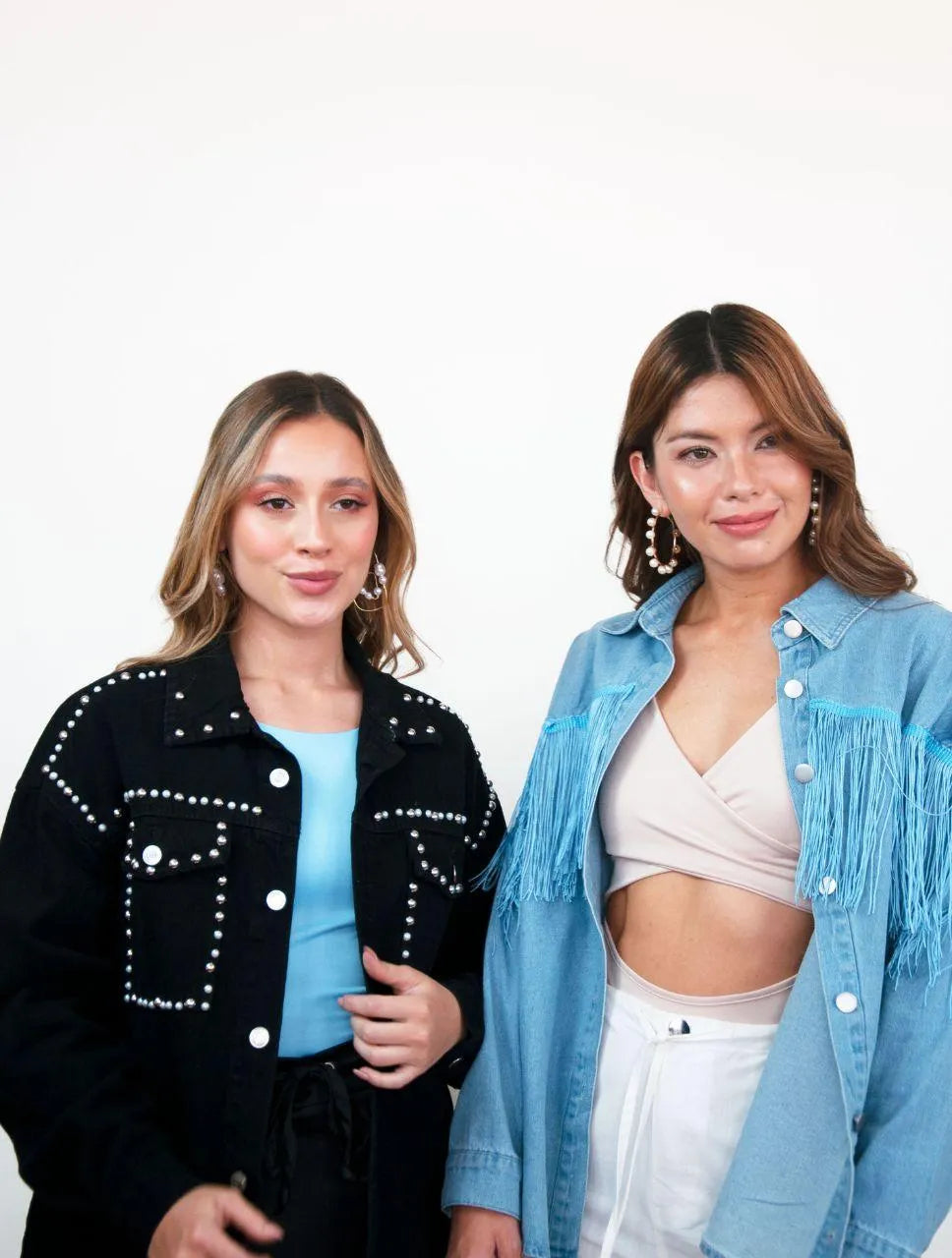 Chaqueta para Mujer Negro Denim - Bianca Negro