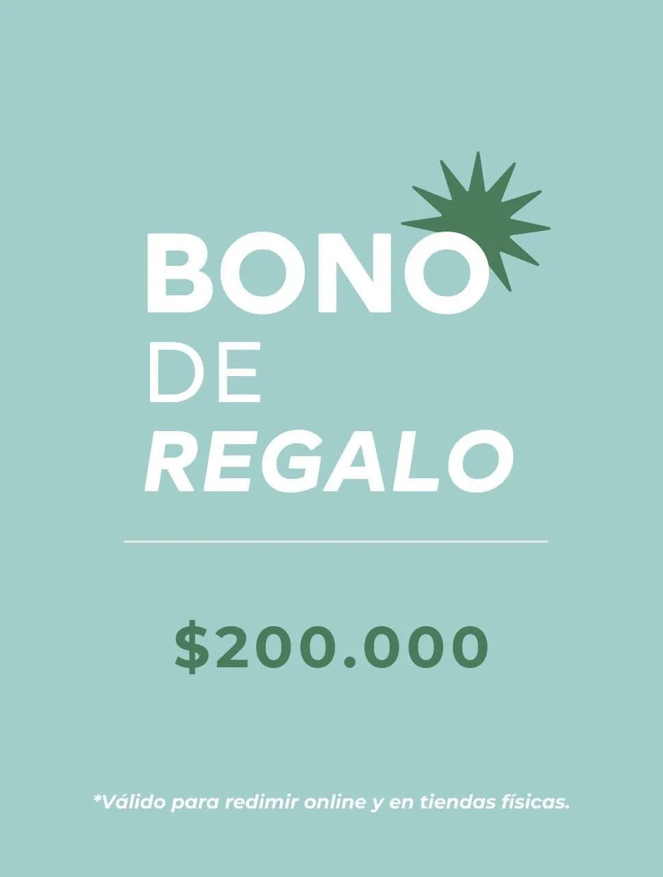 Tarjeta / Bono Regalo